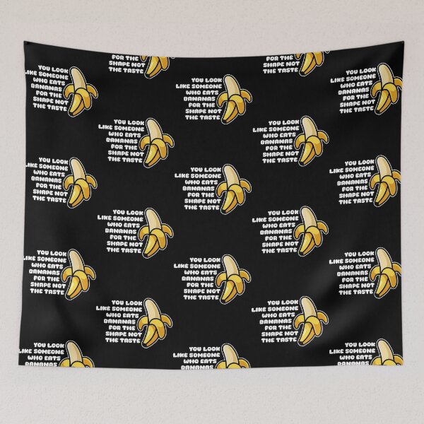 Item preview, Offensive Rude Banana Joke  Funny Offensive Adult Humor Design (On Dark Colors) designed and sold by pinosaleana.