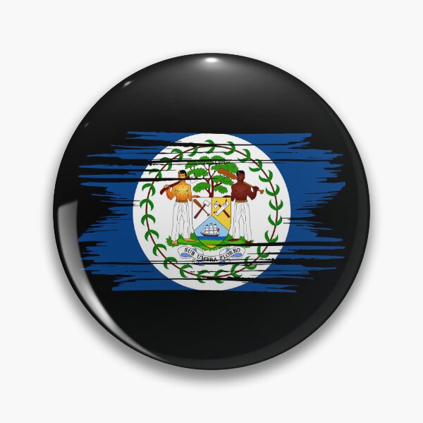 Item preview, Distressed Belize Flag BZ designed and sold by shitpostee.
