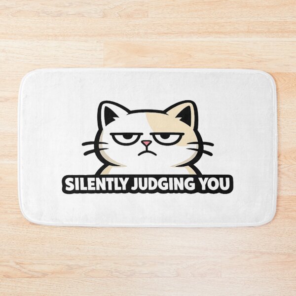 Item preview, Funny Judging Cat Sticker | Silently Judging You | Cat Meme Gift designed and sold by Moonveil_Studio.