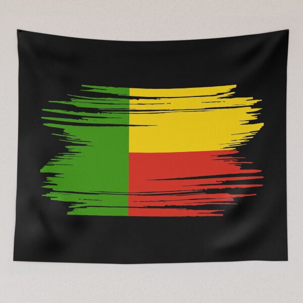 Item preview, Distressed Benin Flag BJ designed and sold by shitpostee.