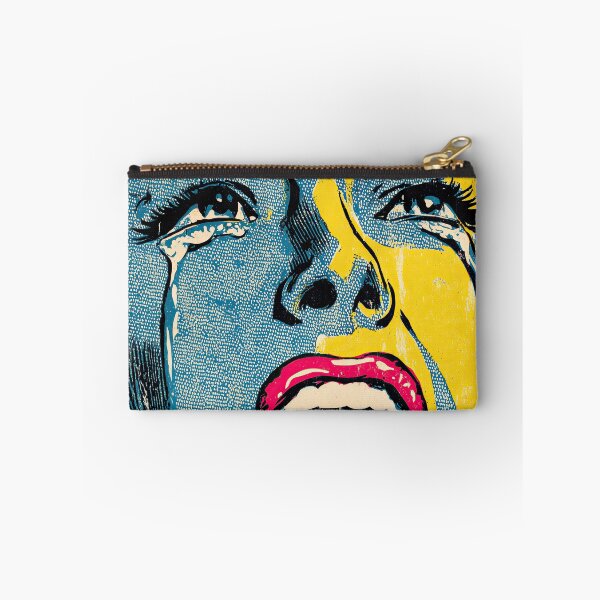 Item preview, Retro Pop Art Crying Woman designed and sold by obstinator.