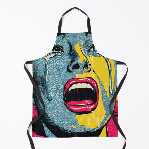 Item preview, Retro Pop Art Crying Woman designed and sold by obstinator.