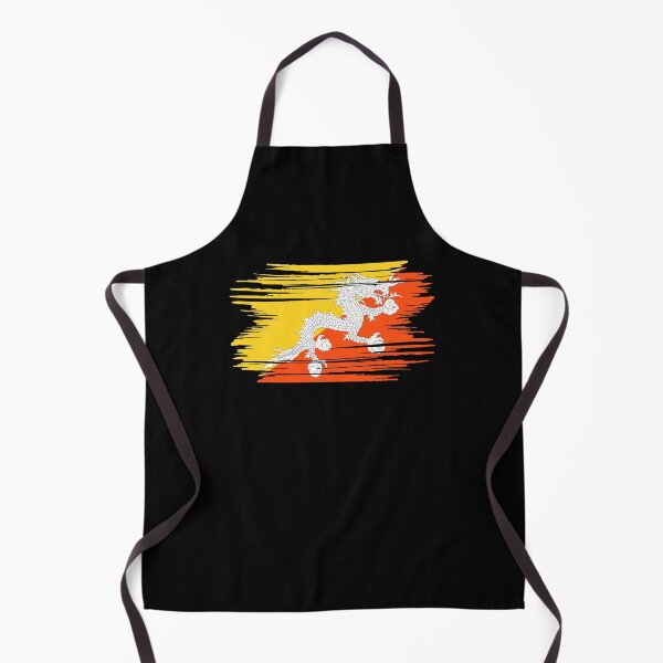 Item preview, Distressed Bhutan Flag BT designed and sold by shitpostee.