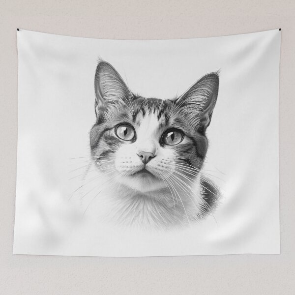 Item preview, Cat portrait designed and sold by whatthefoxsays.