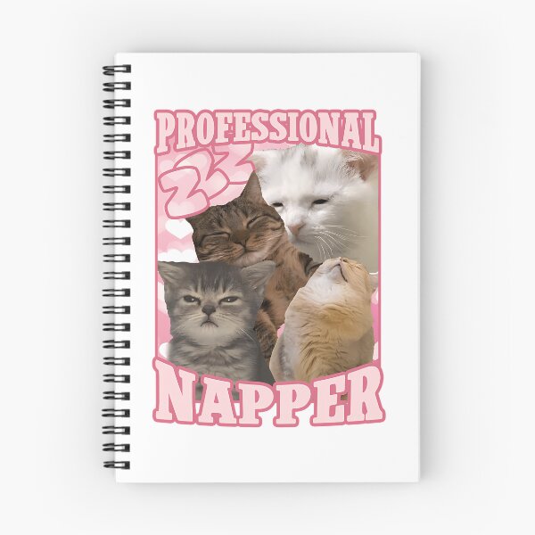 Item preview, Professional Napper Funny Cat Memes designed and sold by pinosaleana.