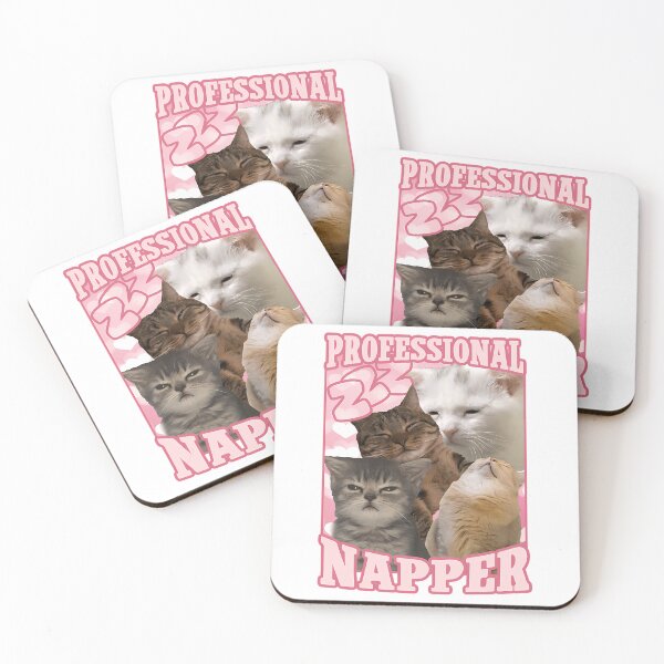 Item preview, Professional Napper Funny Cat Memes designed and sold by pinosaleana.