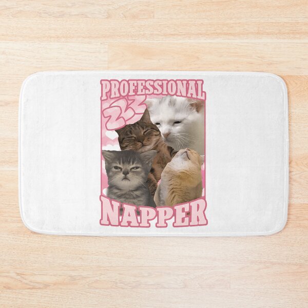 Item preview, Professional Napper Funny Cat Memes designed and sold by pinosaleana.