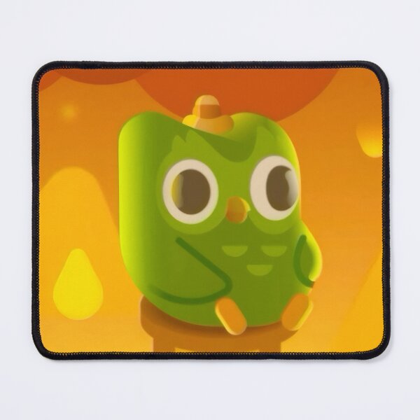 Item preview, Funny Green Owl Fire Meme - Sarcastic Language Learning This Is Fine Sticker designed and sold by Billy Morfo™.