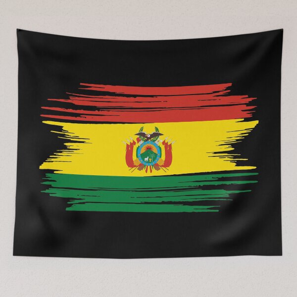 Item preview, Distressed Bolivia Flag BO designed and sold by shitpostee.