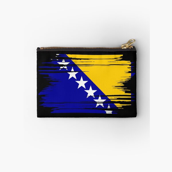 Item preview, Distressed Bosnia And Herzegovina Flag BA designed and sold by shitpostee.