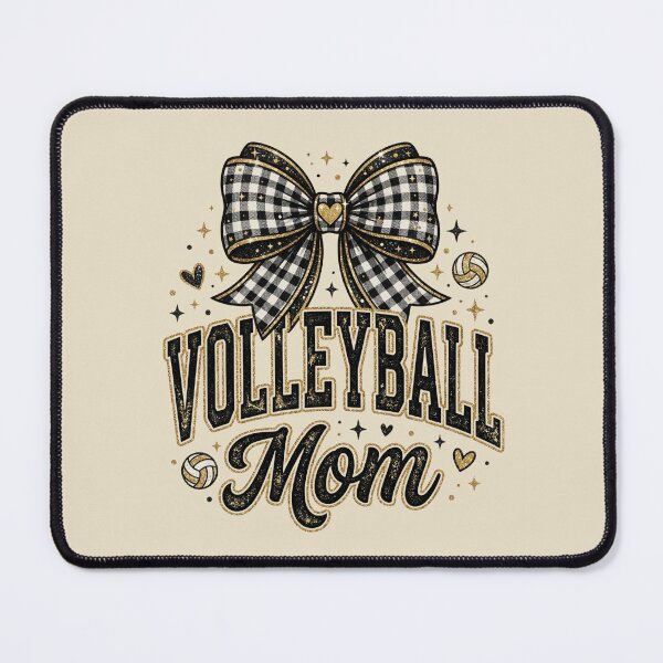 Item preview, Buffalo Plaid Volleyball Mom designed and sold by dudelinart.