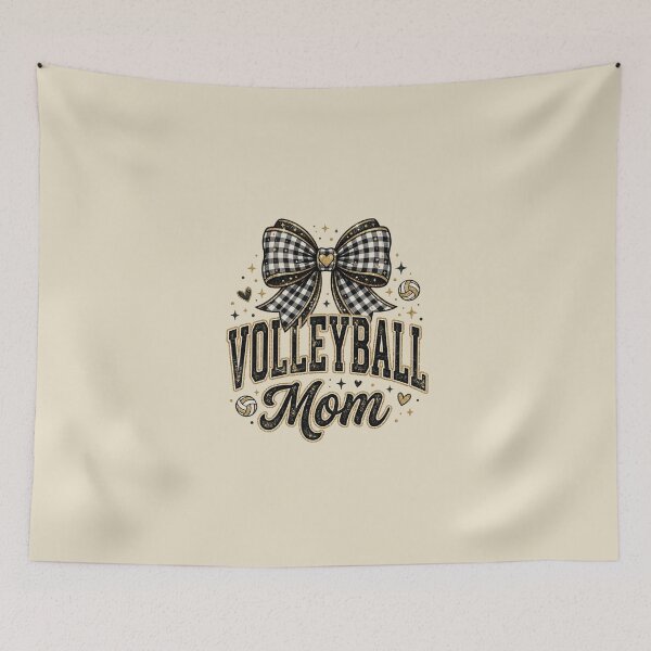 Item preview, Buffalo Plaid Volleyball Mom designed and sold by dudelinart.