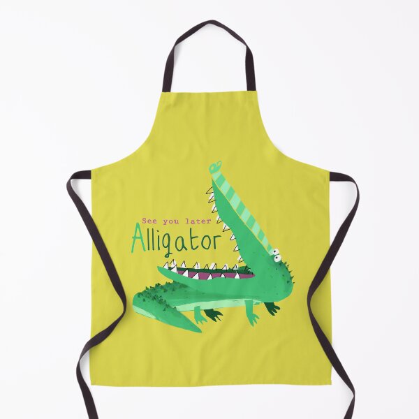 Item preview, See You Later Alligator! Funny Alligator Art by Carla Daly designed and sold by Carla Daly.