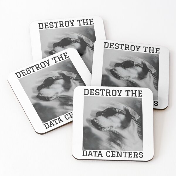 Item preview, Anti Data Center Shirt Anti Surveillance Capitalism designed and sold by RockFireMerch.