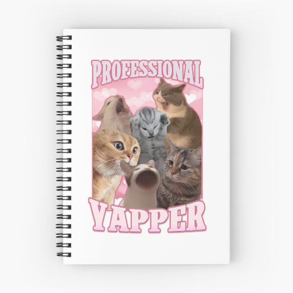 Item preview, Professional Yapper Funny Cat Meme designed and sold by pinosaleana.