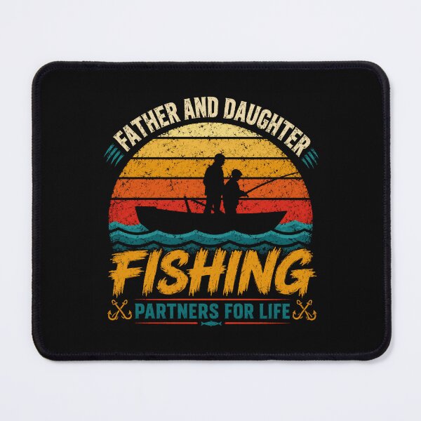 Item preview, Father And Daughter Fishing Partners For Life Angler Family Dad Daughter Gift designed and sold by SkeletonsDanger.