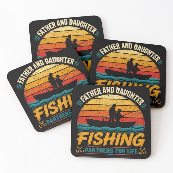 Item preview, Father And Daughter Fishing Partners For Life Angler Family Dad Daughter Gift designed and sold by SkeletonsDanger.