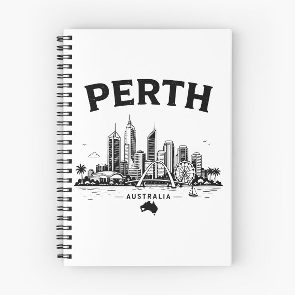 Artikelvorschau, Perth, Australien entworfen und verkauft von Traveldrawings.