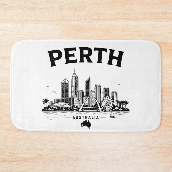 Item preview, Perth City Australia designed and sold by Traveldrawings.