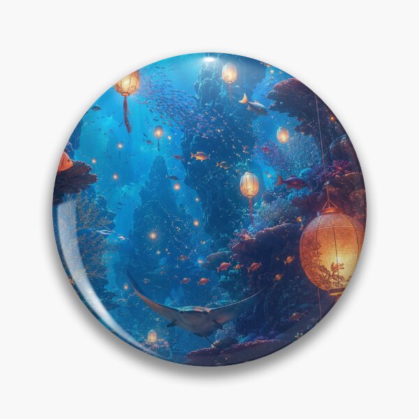 Item preview, Echoes of the Floating Lantern Reef designed and sold by DrizzyV.