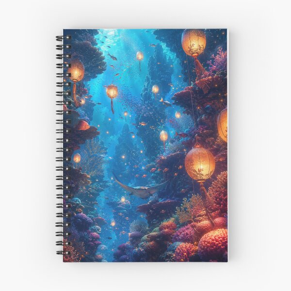 Item preview, Echoes of the Floating Lantern Reef designed and sold by DrizzyV.