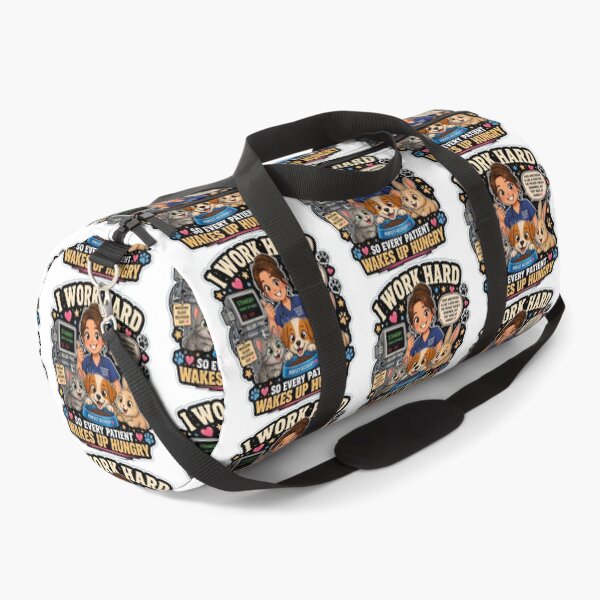 Item preview, I Work Hard So Every Patient Wakes Up Hungry – Funny Veterinary Anesthesia Gift designed and sold by Bettybee00.