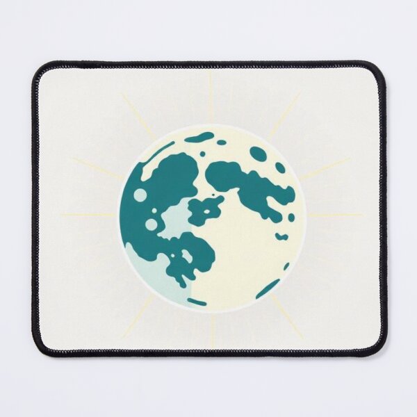 Item preview, Minimalist Planet Earth on a Sky Blue Background designed and sold by RAISC.