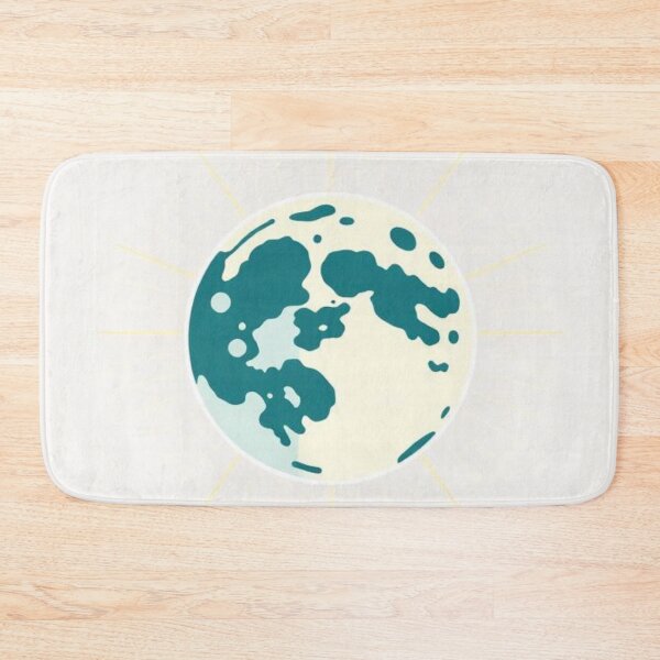 Item preview, Minimalist Planet Earth on a Sky Blue Background designed and sold by RAISC.