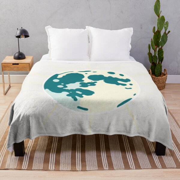 Item preview, Minimalist Planet Earth on a Sky Blue Background designed and sold by RAISC.