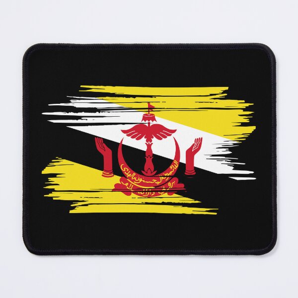 Item preview, Distressed Brunei Flag BN designed and sold by shitpostee.