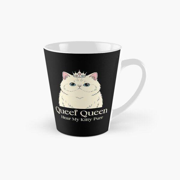 Item preview, Queef Queen Hear My Kitty Purr Adult Humor Funny Cat designed and sold by pinosaleana.