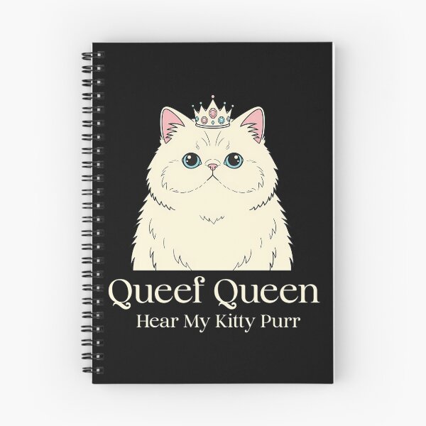 Item preview, Queef Queen Hear My Kitty Purr Adult Humor Funny Cat designed and sold by pinosaleana.