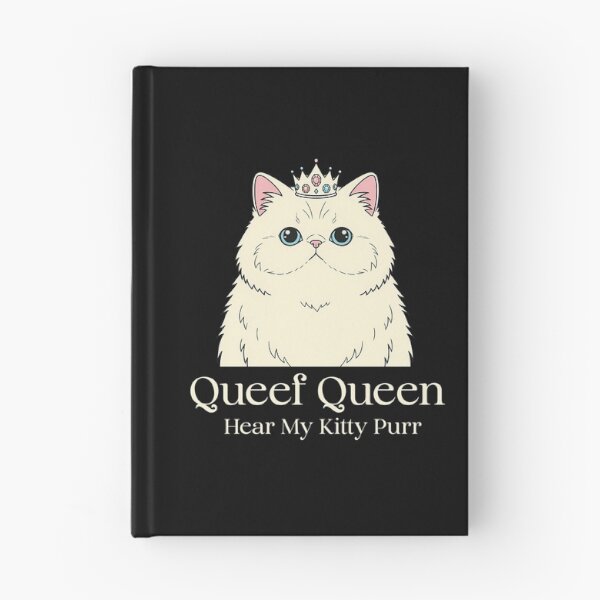 Item preview, Queef Queen Hear My Kitty Purr Adult Humor Funny Cat designed and sold by pinosaleana.