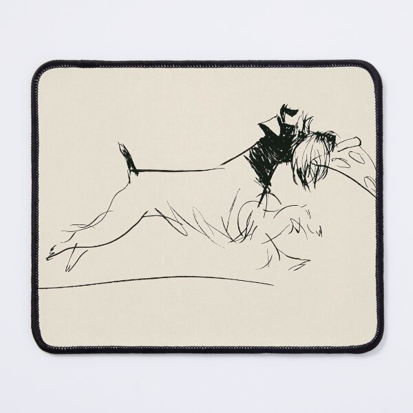 Item preview, Schnauzer running with a slice of pizza in its mouth designed and sold by lautir.