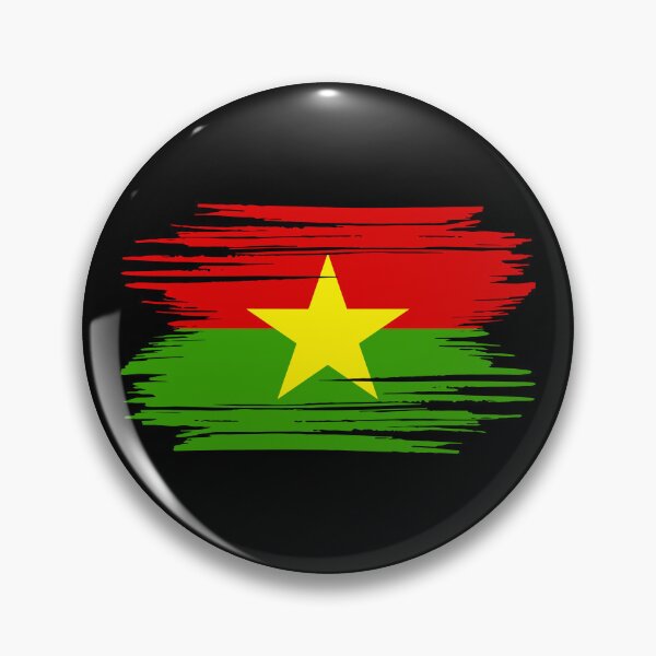 Item preview, Distressed Burkina Faso Flag BF designed and sold by shitpostee.