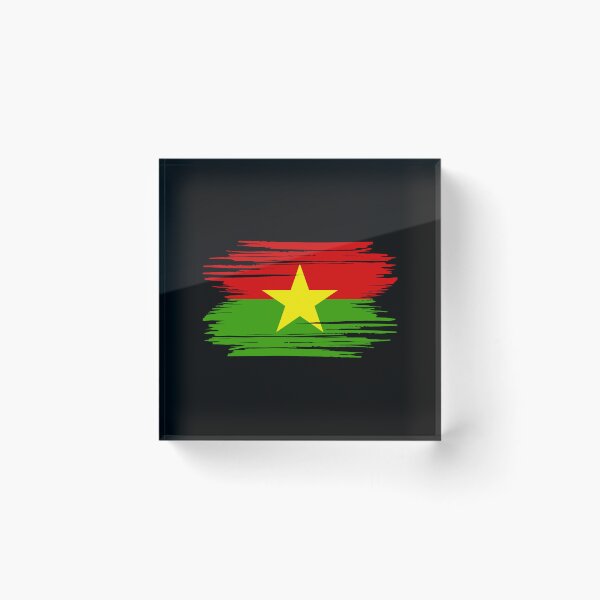 Item preview, Distressed Burkina Faso Flag BF designed and sold by shitpostee.
