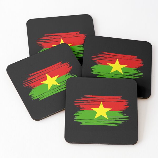 Item preview, Bandera de Burkina Faso deteriorada BF designed and sold by shitpostee.