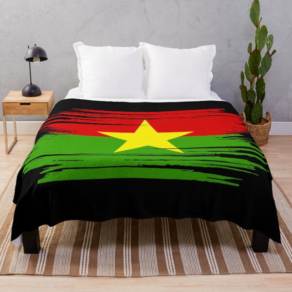 Item preview, Distressed Burkina Faso Flag BF designed and sold by shitpostee.