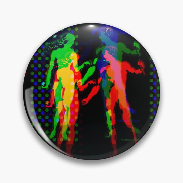 Item preview,     A&E Neon Glitch Figures designed and sold by MikZviagin.