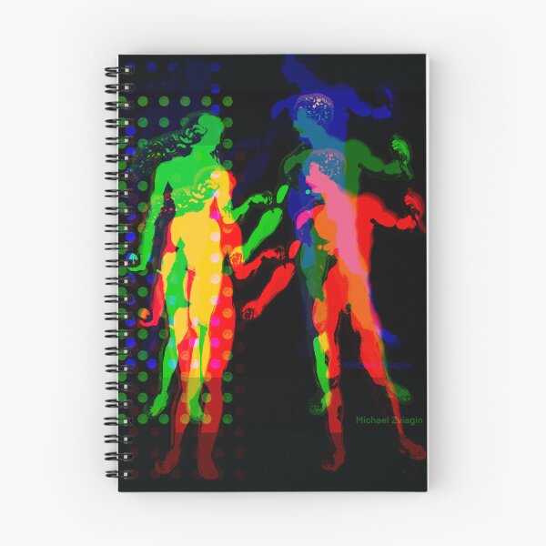 Item preview,     A&E Neon Glitch Figures designed and sold by MikZviagin.