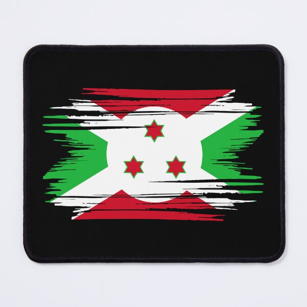 Item preview, Distressed Burundi Flag BI designed and sold by shitpostee.