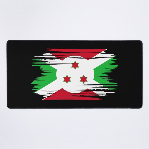 Item preview, Distressed Burundi Flag BI designed and sold by shitpostee.