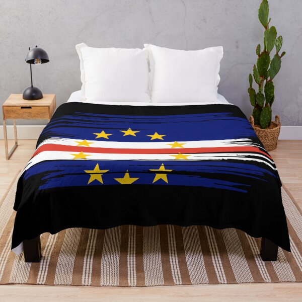 Aperçu de l'œuvre Drapeau du Cap-Vert vieilli CV créée et vendue par shitpostee.