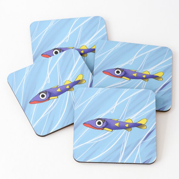 Item preview, Cute Cartoon Purple Minnow Fish designed and sold by OceanBreezes.