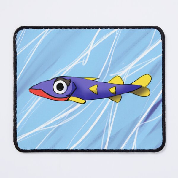 Item preview, Cute Cartoon Purple Minnow Fish designed and sold by OceanBreezes.