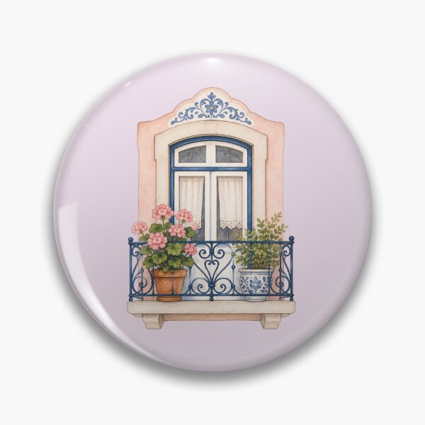 Item preview, Classic Window Illustration designed and sold by Little Sardine Studio.