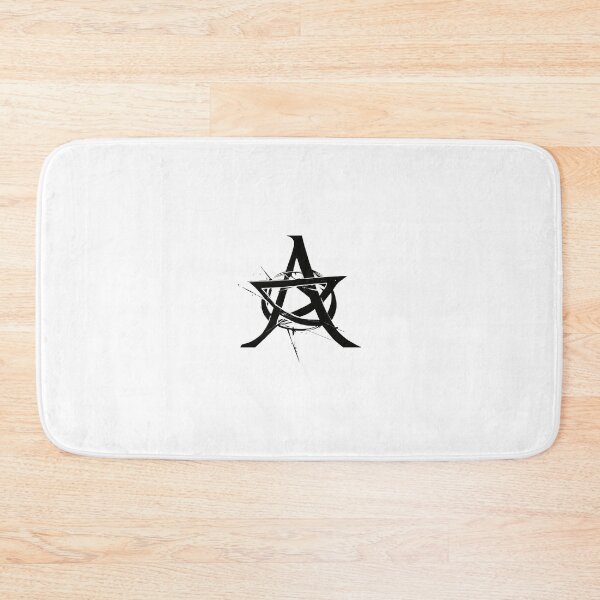 Item preview, Grunge Anarchy Symbol Vector | Distressed Black and White Rebel Emblem designed and sold by Artisan Finds Online.