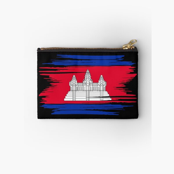 Item preview, Distressed Cambodia Flag KH designed and sold by shitpostee.