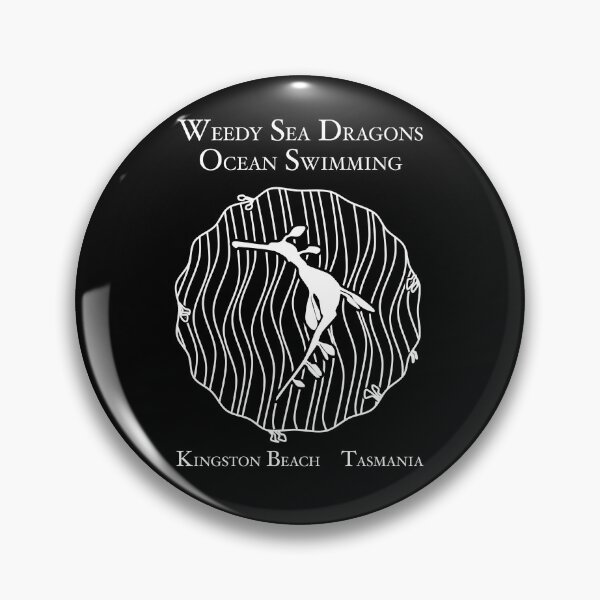 Item preview, The Weedy Sea Dragons of Kingston Beach Ocean Swimming designed and sold by Bdot-on-RB.