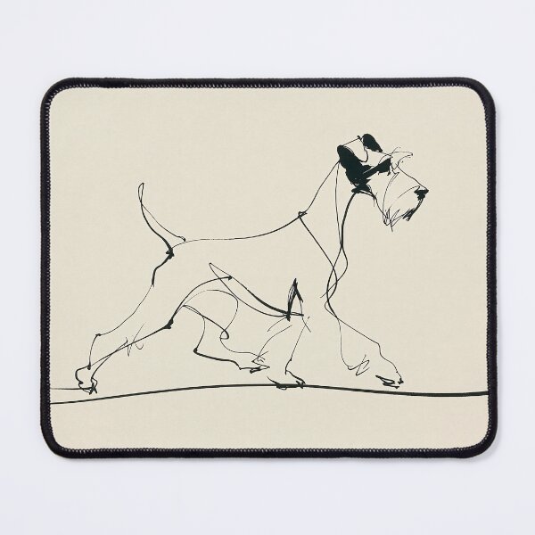 Item preview, Minimalist Sketch of a schnauzer designed and sold by lautir.